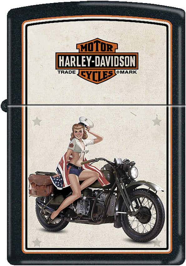 Harley US Marine Pinup ZP9944