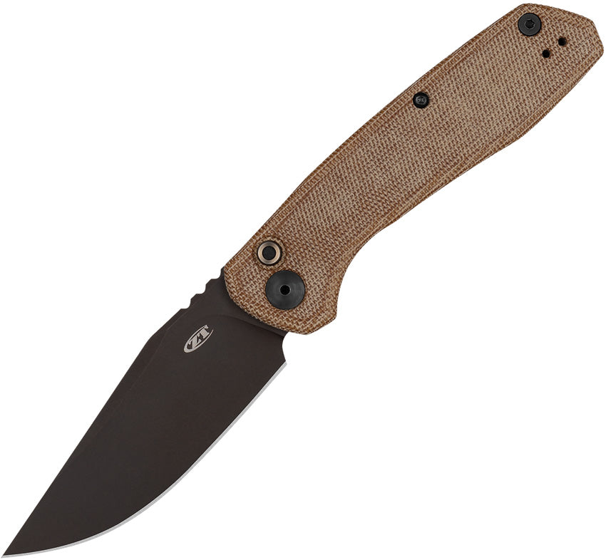 Auto 0512 Button Lock Brown  0512