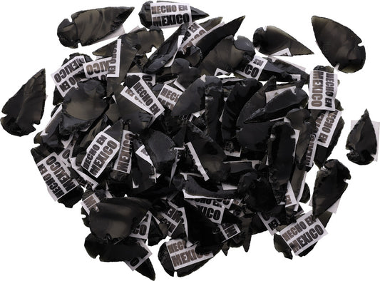 Black Obsidian Arrowhead Asst 3089002 (BAG 100)