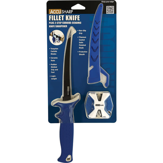 Fillet Knife with Sharpener 736C
