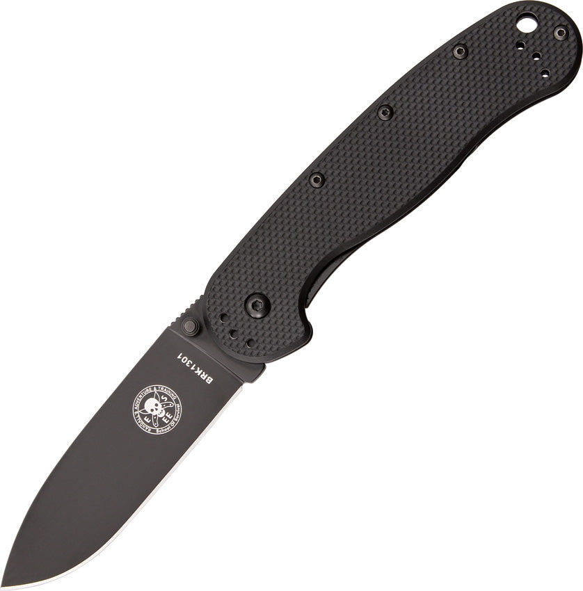 Avispa Black Handle Black BRK1301B- BLK HAND BLK BLADE