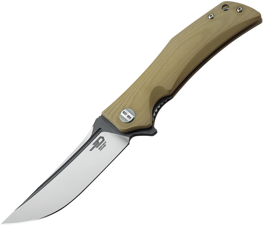 Scimitar G10 Linerlock Beige