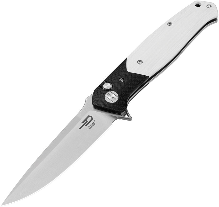 Swordfish Button Lock White BG62B