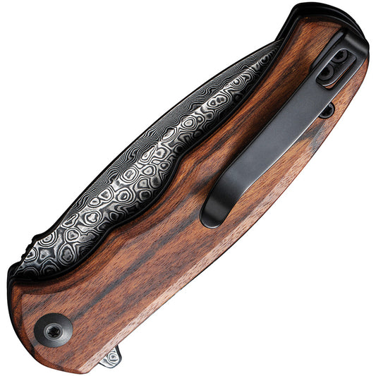 Mini Praxis Linerlock Wood C18026C-DS1