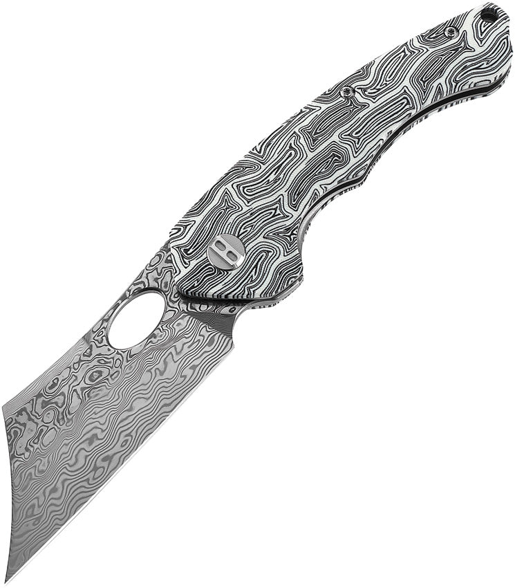Skirmish Linerlock Damascus BL07A