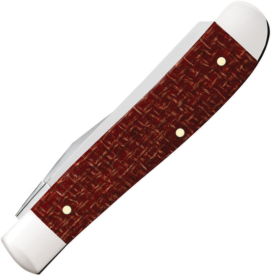 Mini Trapper Red Burlap 12271