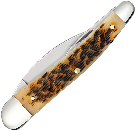 Seahorse Whittler Amber Bone 30094