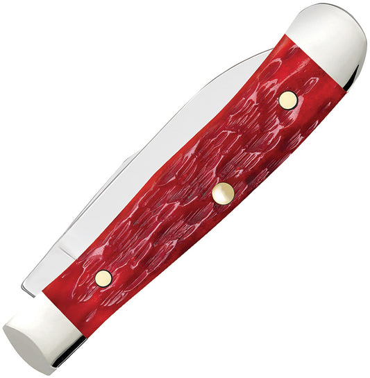 Tiny Trapper Dark Red Bone