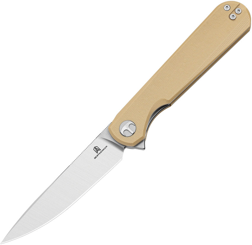 Bestechman Flick Linerlock Tan BMK13C