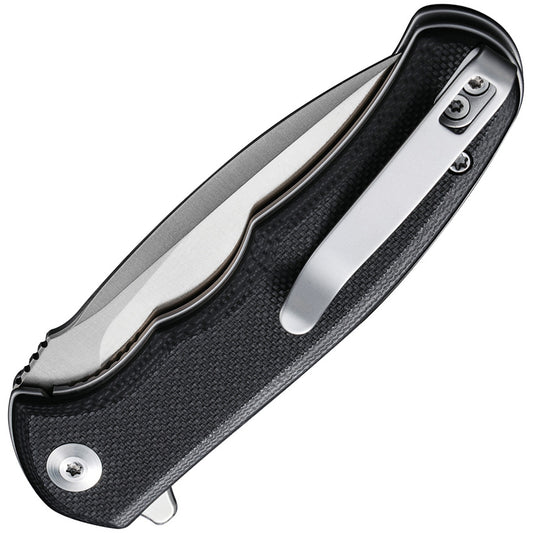 Mini Praxis Linerlock Black C18026C-2