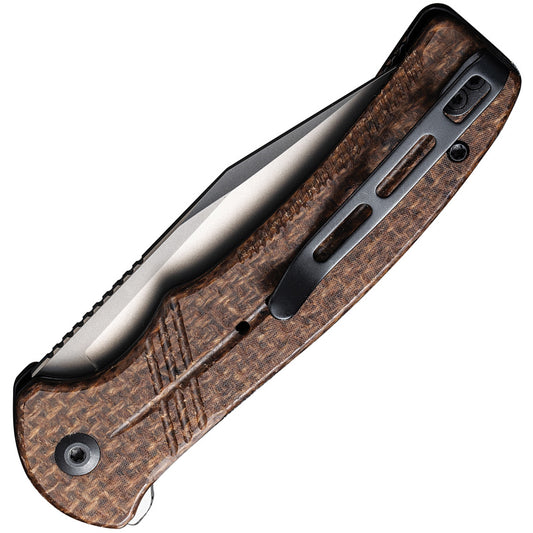 Cogent Button Lock Brown C20038D-6