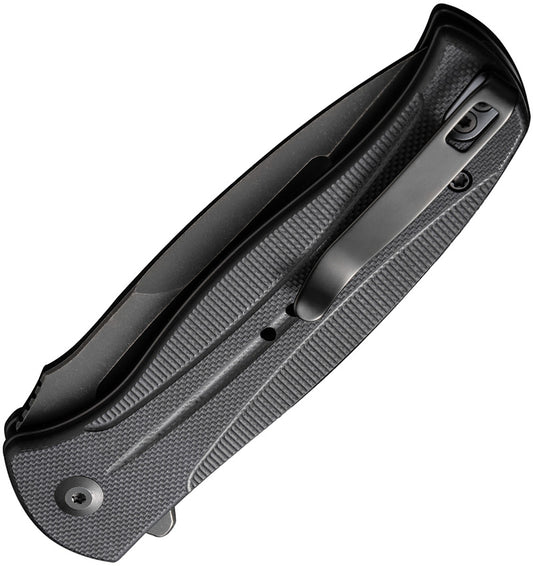 Incindie Button Lock Black G10 C23053-1