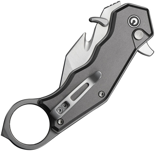 Amaroq Button Lock Gray C240181