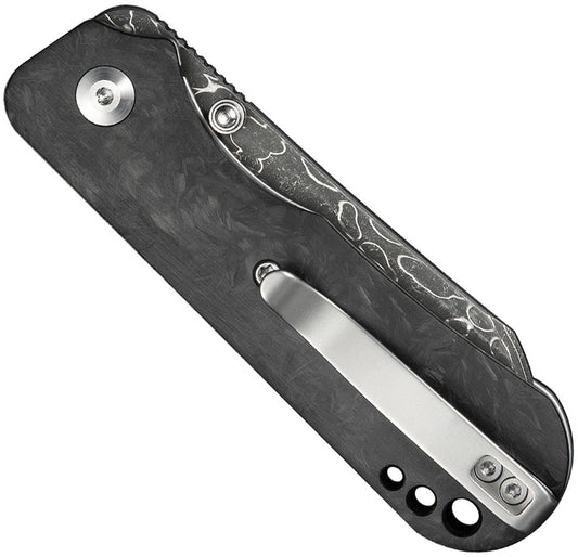 Crabby Linerlock Damascus C24055-DS1