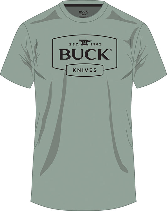 Logo T-Shirt Sage LG 14320