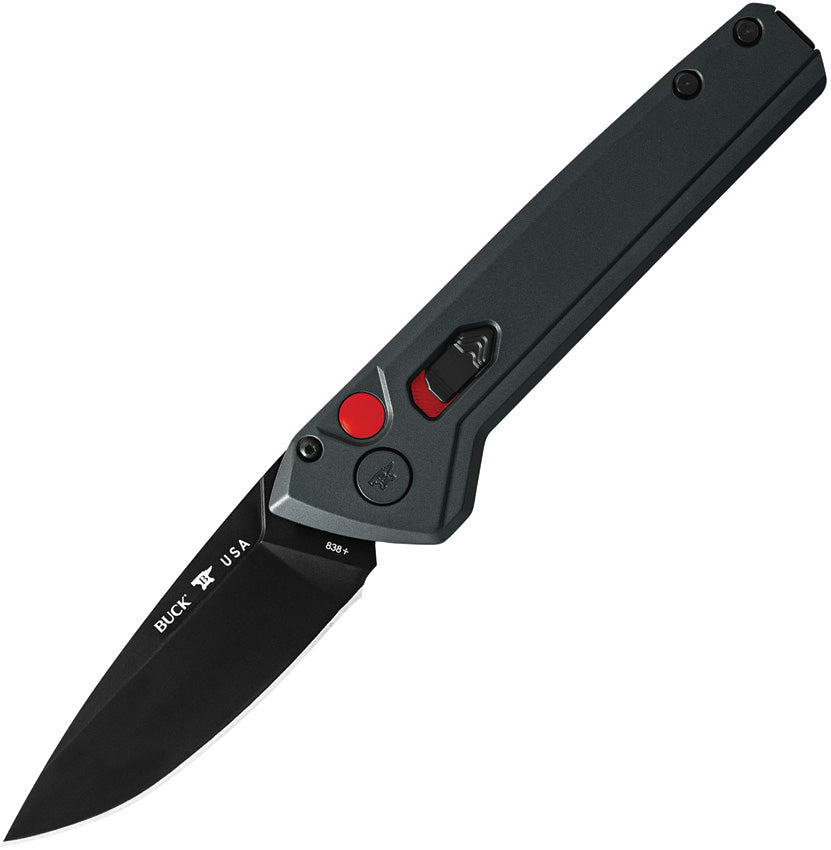 Auto Deploy Button Lock Gray 0838GYS1