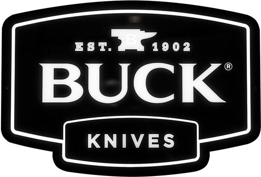 Buck Illuminated Sign