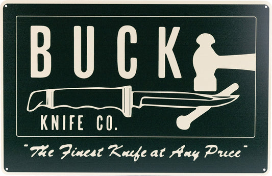 Finest Knives Tin Tacker Sign