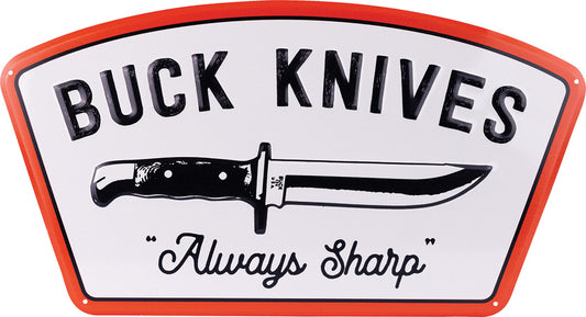 Always Sharp Tin Taker Sign