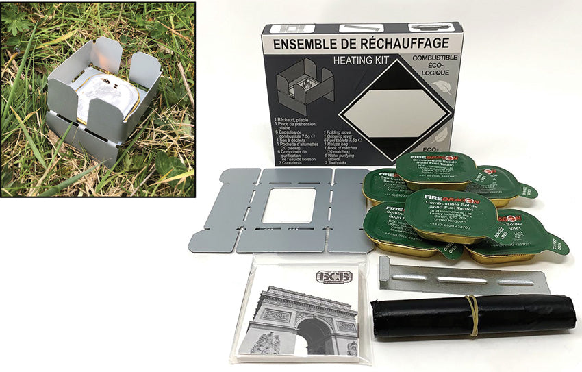 FireDragon Ration Heating Kit CN363/WOWP *NO WATER TABLETS*