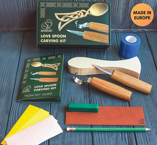 Celtic Spoon Carving Kit DIY04