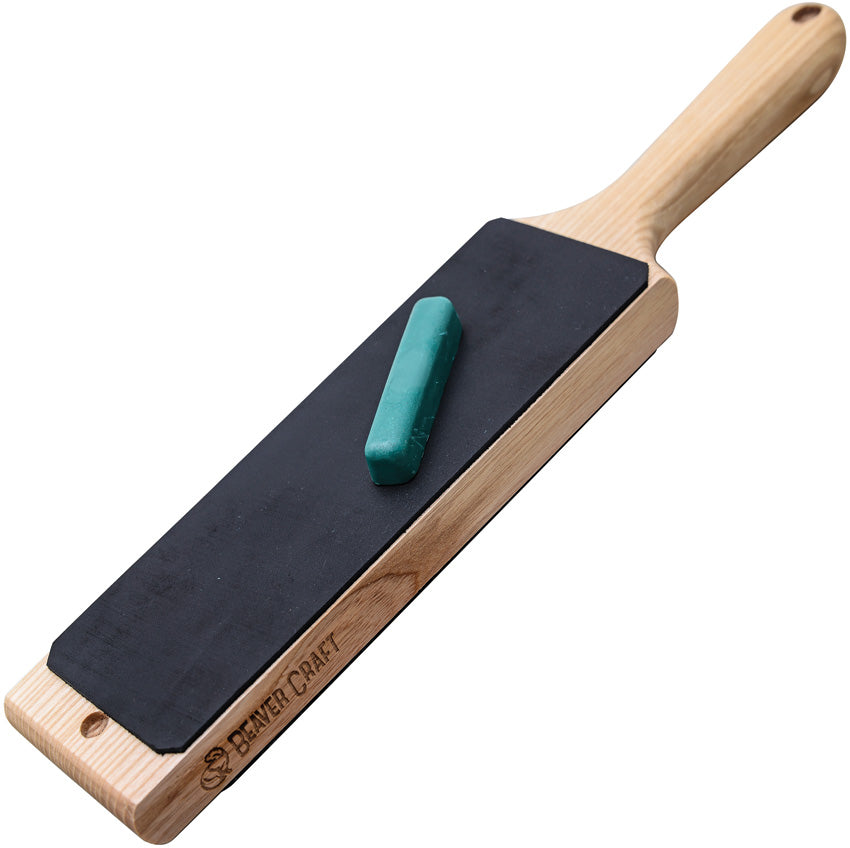 Leather Strop with Compound LS1P1