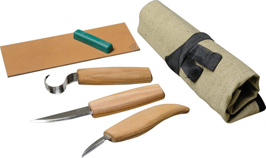 Extended Spoon Carving Set S13