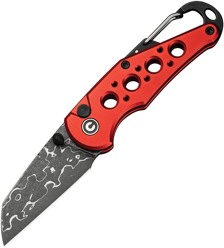Pragma Button Lock Red