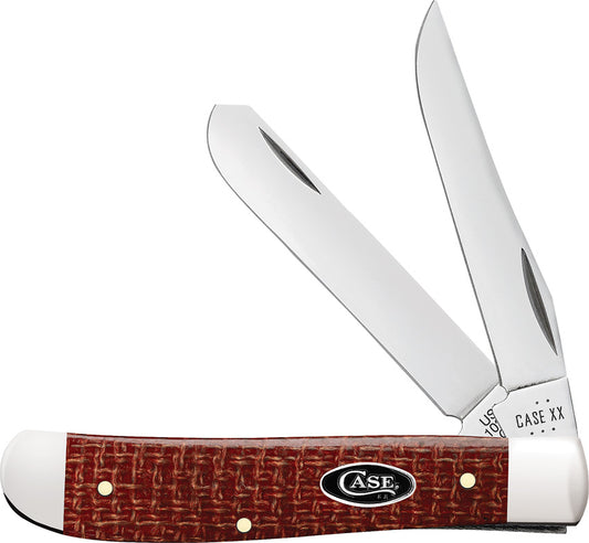 Mini Trapper Red Burlap