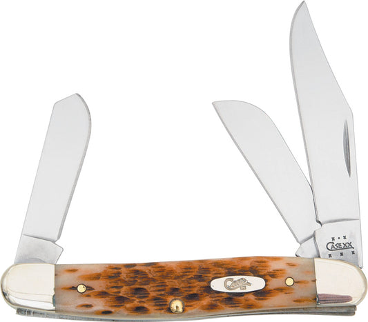 Large Stockman Amber Bone