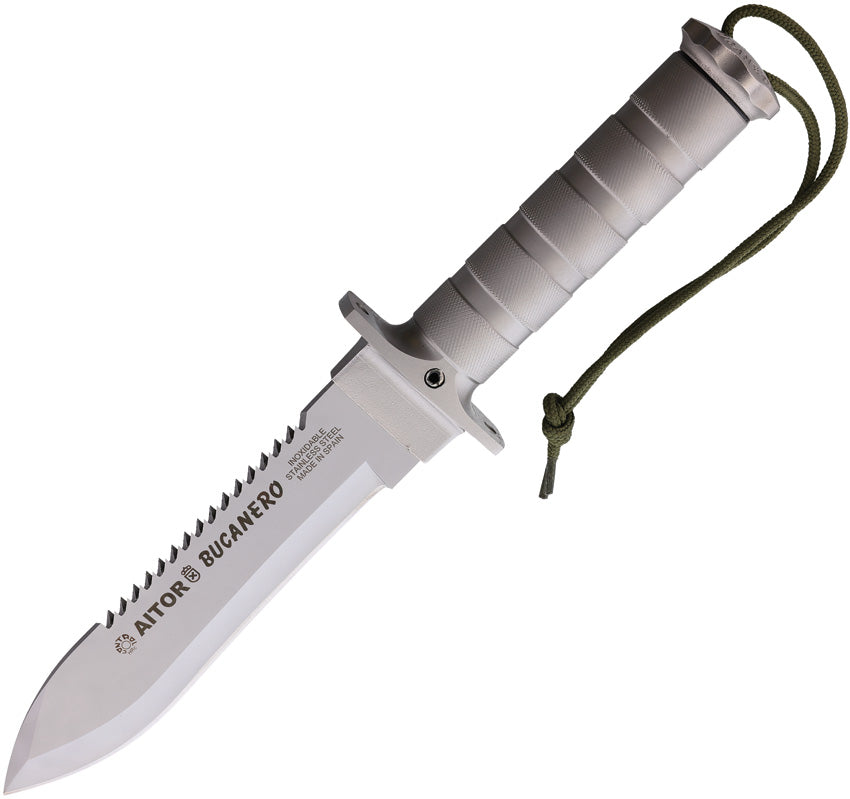 Bucanero Fixed Blade Silver 16201W