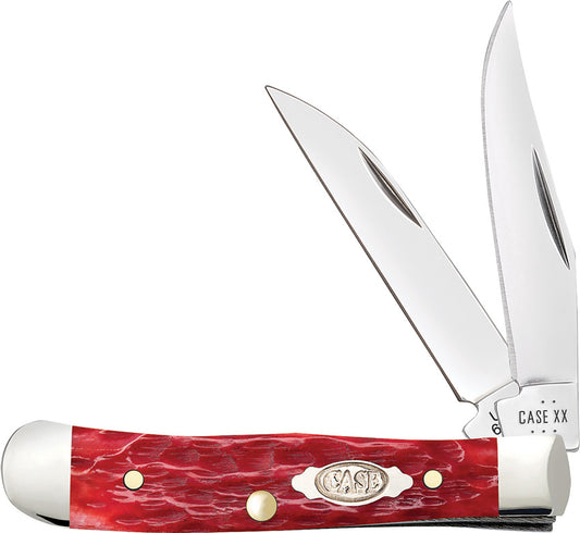 Tiny Trapper Dark Red Bone