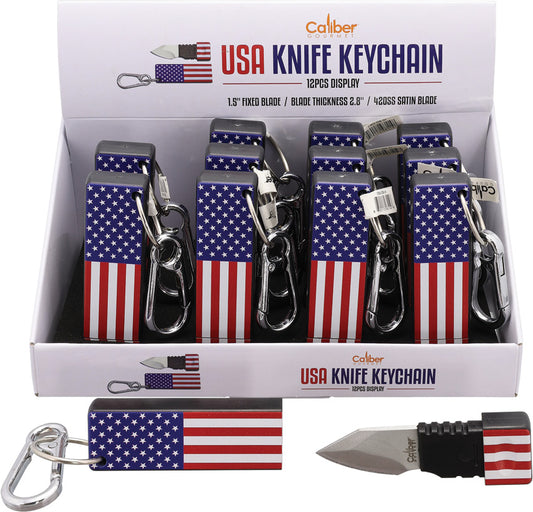 USA Keychain Knife 12 Pack