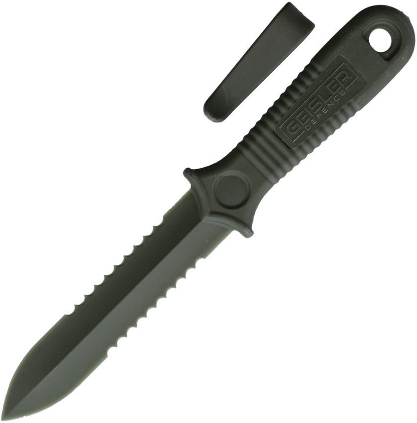 Short Kobe Boot Knife OD