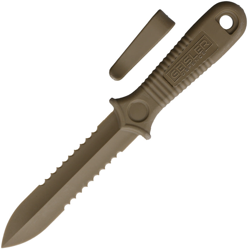Short Kobe Boot Knife FDE