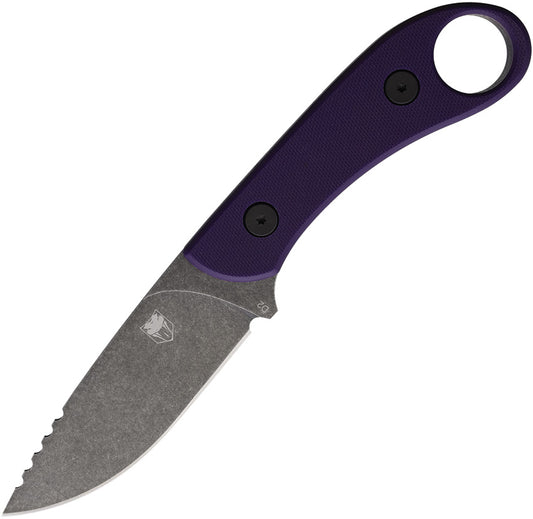 Skinner Fixed Blade Purple