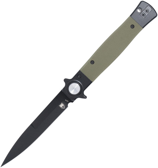 Stiletto Button Lock Blk/OD