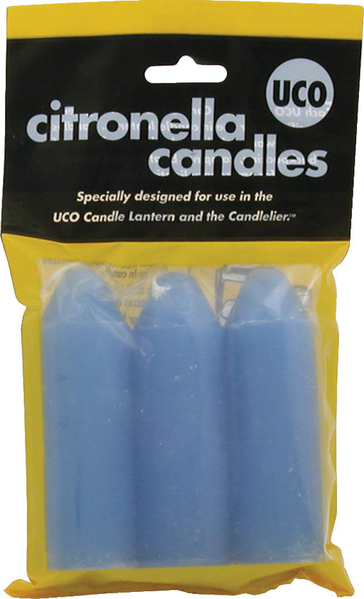 9 Hour Citronella Candles L-CAN3PK-C