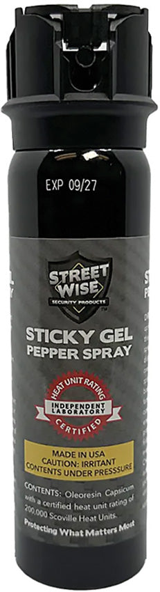 Sticky Gel Pepper Spray 4oz