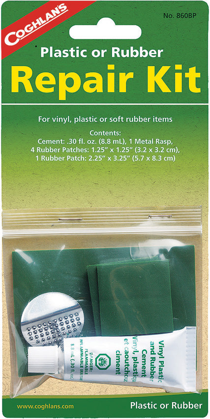 Plastic/Rubber Repair Kit 860BP