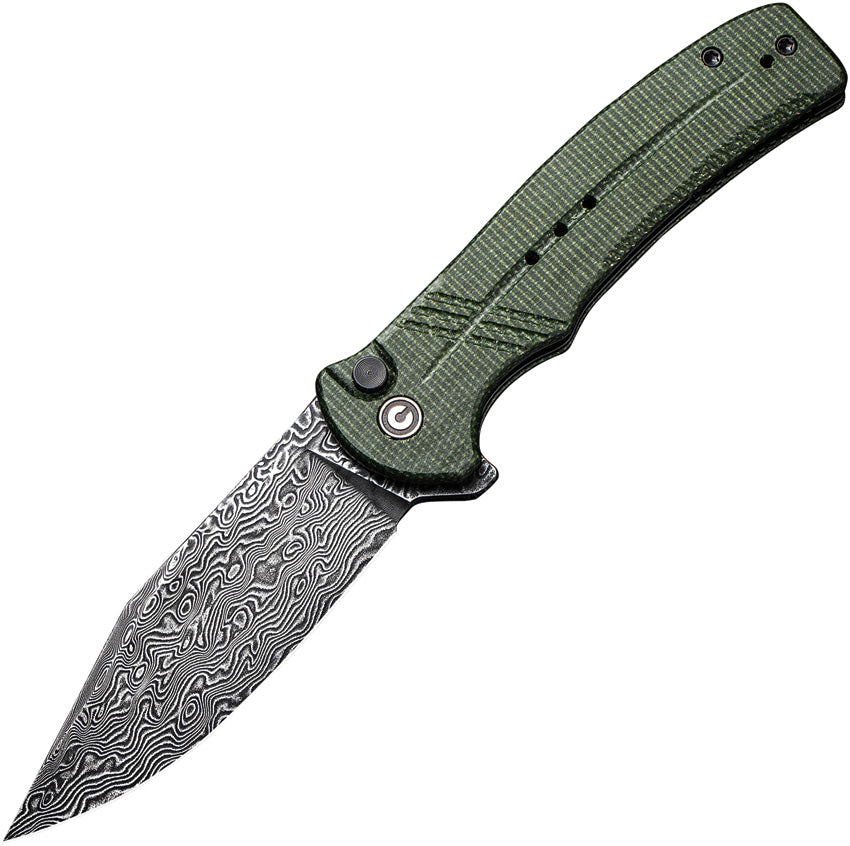 Cogent Button Lock Micarta C20038D-DS1