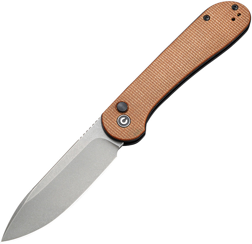 Elementum Button Lock Brown C2103D