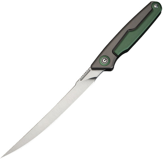 Shawka Fillet Linerlock Green C22029B-3
