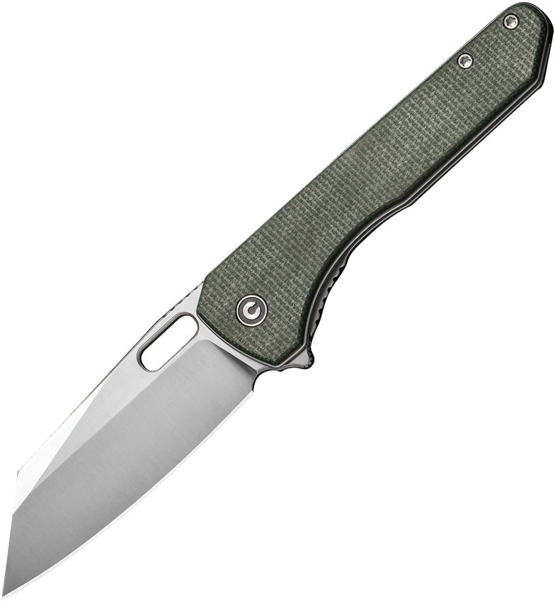 Nugz Linerlock Grn Micarta