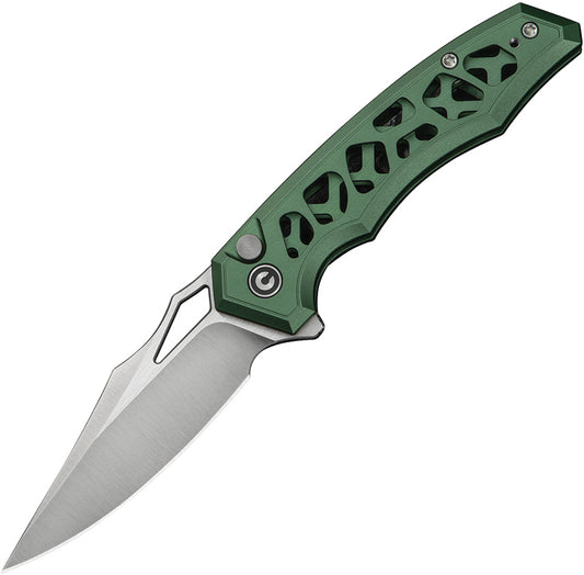 Anaaki Button Lock Green