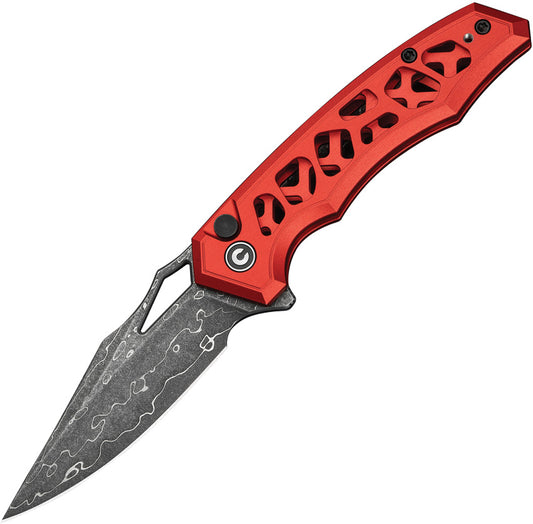 Anaaki Button Lock Red