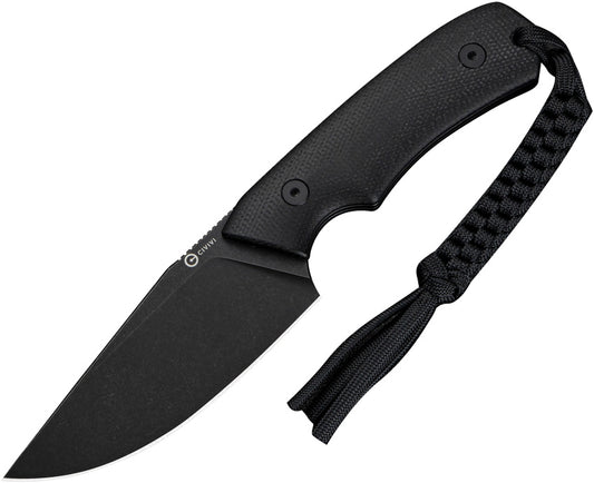 Gander Fixed Blade Blk Mic C24058B-2