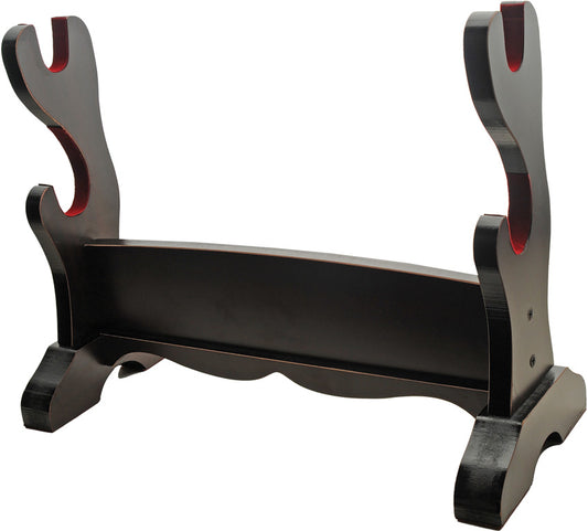High End Wood Sword Stand