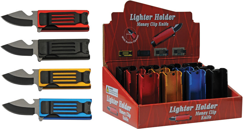 12pc Lighter Knife Display