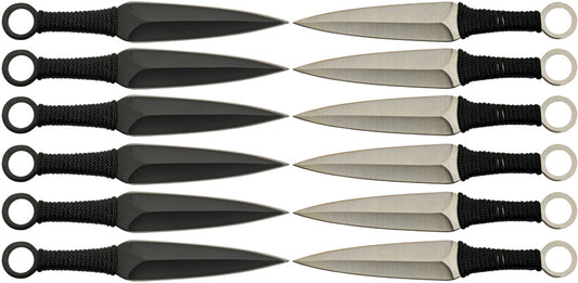 12pc Two Team Kunai Set